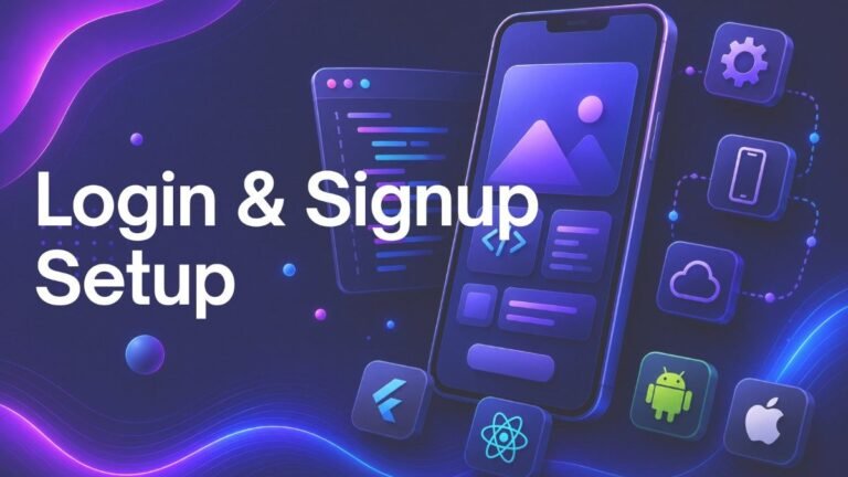 Login & Signup Setup