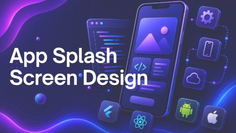 App Splash Screen Design