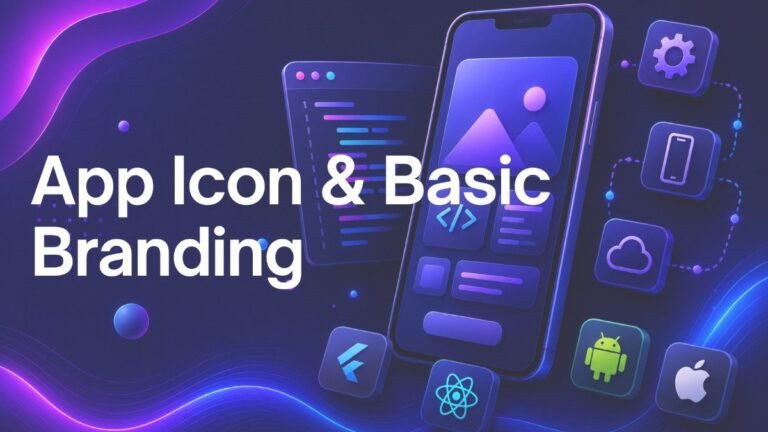 App Icon & Basic Branding